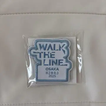 ENHYPEN WALK THE LINE 스타디움 수베니어 와펜 오사카