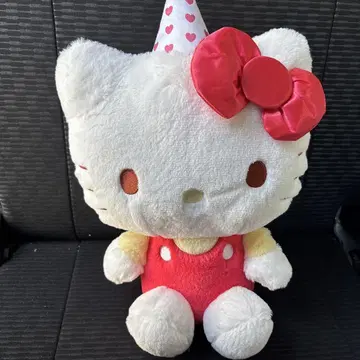 몬치치 x 헬로키티 애니버서리 파티 BIG 봉제인형