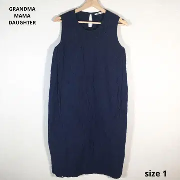 상태 좋음 그랑마마마도터 슬리브리스 원피스 레이스 size1