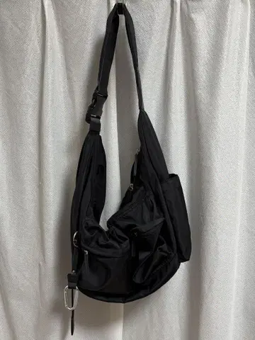 JEANASIS 나일론 W포켓 바디 BAG