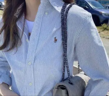 Ralph Lauren 랄프 로렌 옥스퍼드 스트라이프 셔츠 L