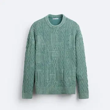 페이드 가공 텍스처 스웨터 (Zara/자라)