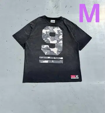 9090 Numbering Sprayed Camo Tee M