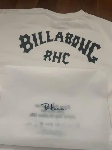 BILLABONG RHC 백 프린트 티셔츠