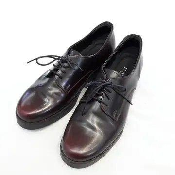 HARUTA 레이스업 슈즈 24.5cm 다크 브라운