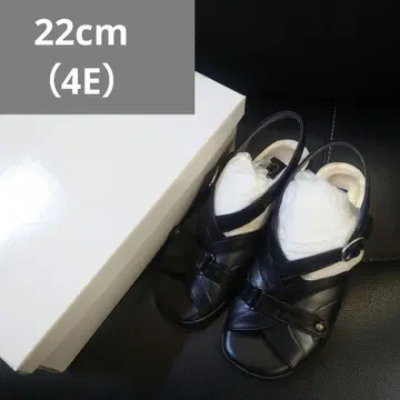 147 [ 새상품 ] 22cm ( 4E ) 타마가와 아사쿠사 고급 샌들
