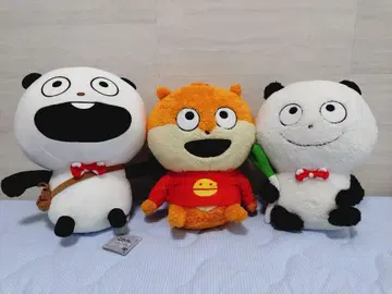 고키겡 판다 코네즈미 엄청 큰 봉제 인형 세트