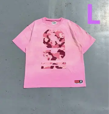 9090 Numbering Sprayed Camo Tee L