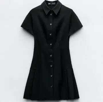 ZARA 카라 미니 원피스
