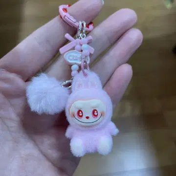 라부부 Labubu 키링 인기 핑크 초귀여워