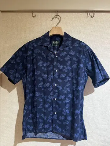 GITMAN VINTAGE 오픈 카라 셔츠