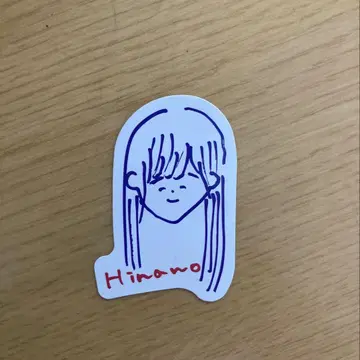 노기 카페 오오코시 히나노 스티커