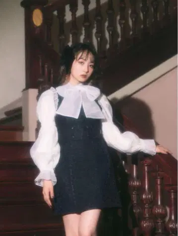 BUBBLES 자카드 무늬 원피스