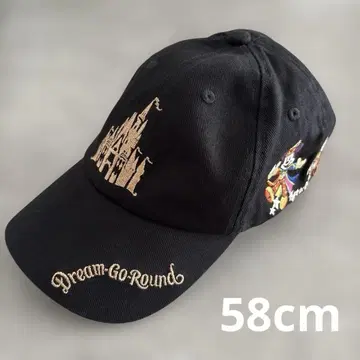 도쿄 디즈니 리조트 40주년 Dreams Go Round 캡 블랙