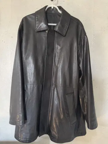 stein 23 AW LEATHER ZIP JACKET 블랙 S