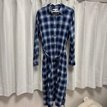 TOMMY HILFIGER 체크 무늬 원피스 EUR 36
