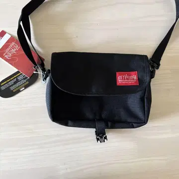미사용 CORDURA 블랙 메신저 백