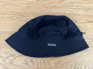RIDGE 블랙 버킷햇