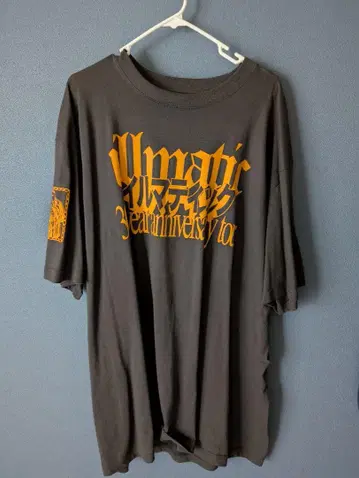 Nas Illmatic 30주년 기념 투어 티셔츠 XXL