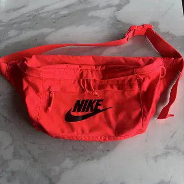 NIKE 나이키 테크 바디 백 힙팩 오렌지