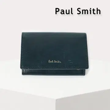 1031 새상품 PaulSmith 폴스미스 베지탄 명함지갑 카드 케이스
