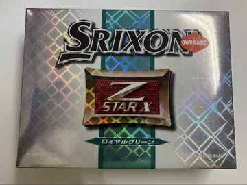 (하자품) DUNLOP SRIXON Z STAR X 로얄 그린 12개