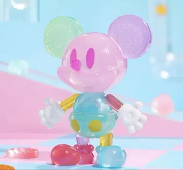 POP MART 미키 레인보우 하드 캔디