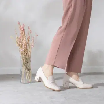 진데 ginde8734 펄 스터드 펌프스 23.5 사이즈