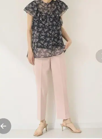 ANAYI 핑크 팬츠 사이즈 36