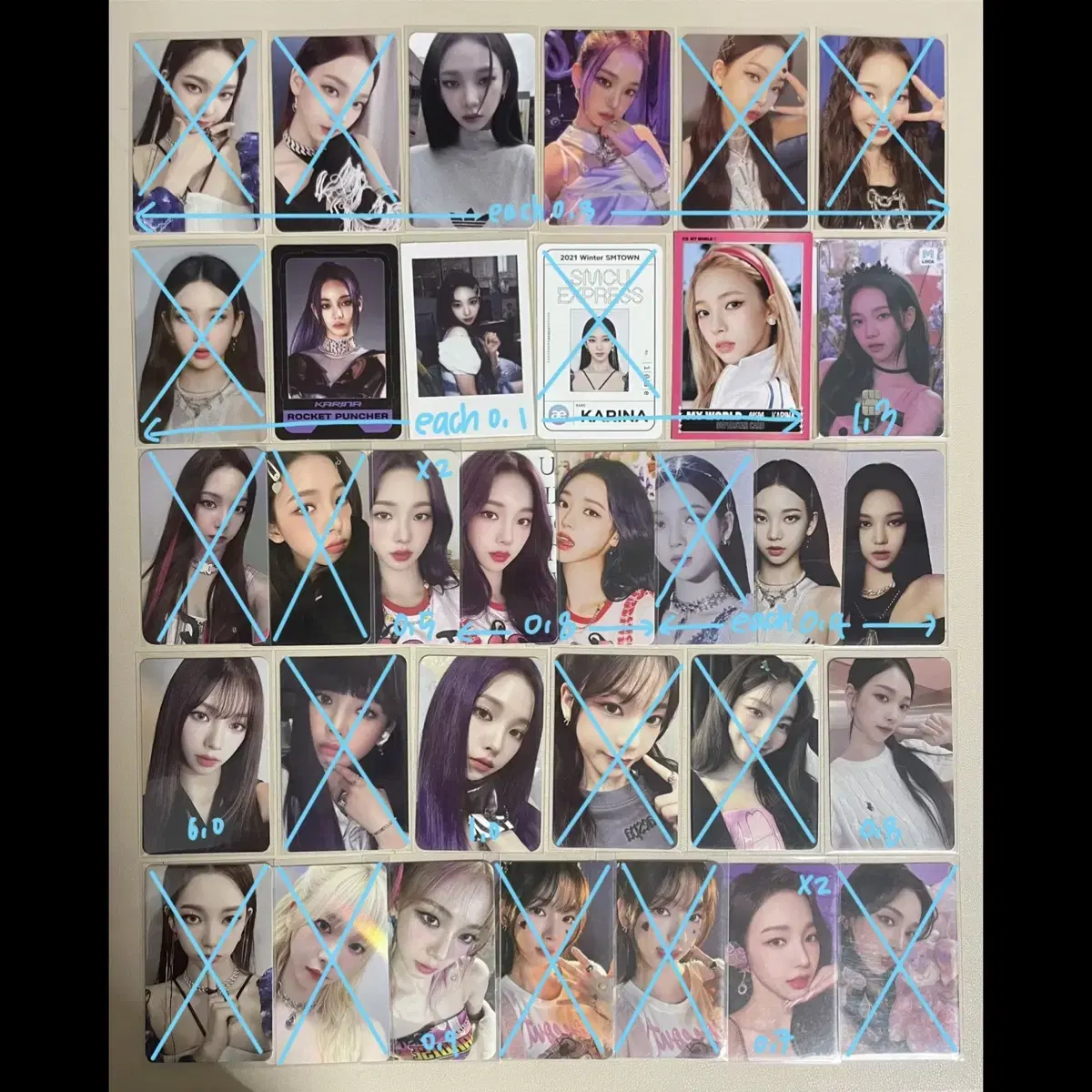 AESPA | 에스파 Aespa Karina Spicy My World poca on Bunjang