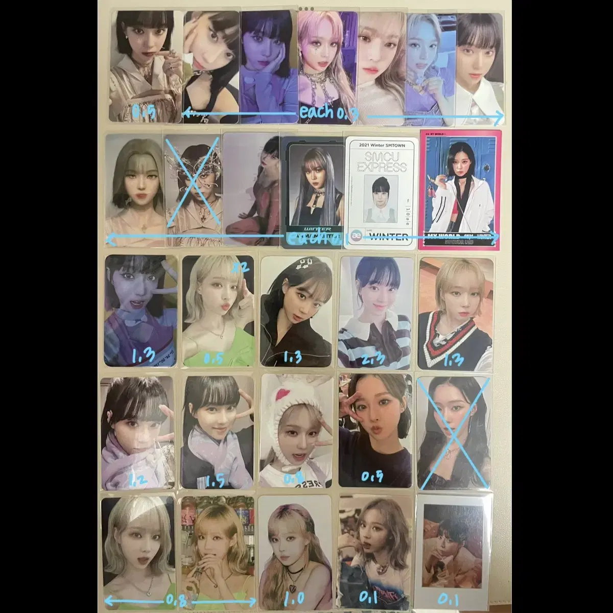 aespa ウィンター savage トレカ sgs US Kpop Aespa 1st Mini Album Savage Official Photocard - Winter