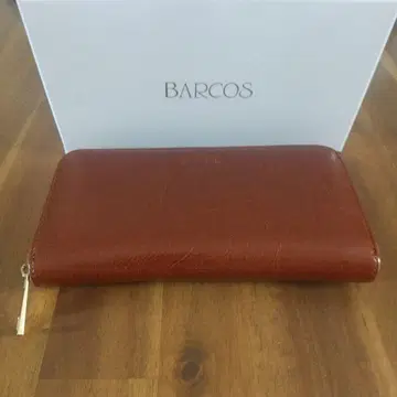 BARCOS 브라운 장지갑