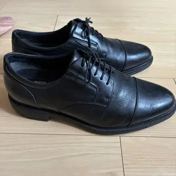 TEXY LUXE 블랙 비즈니스 슈즈 26,0