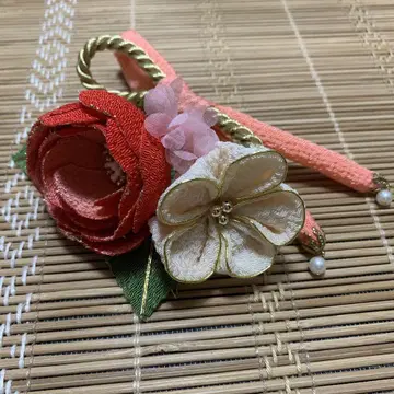 성인식 머리 장식 일본 정통의상 소품