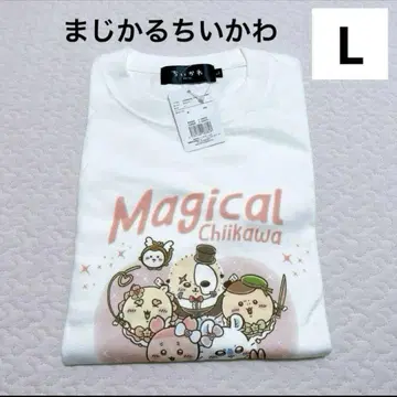 마지컬 치이카와 티셔츠 L 치이카와 (먼작귀)