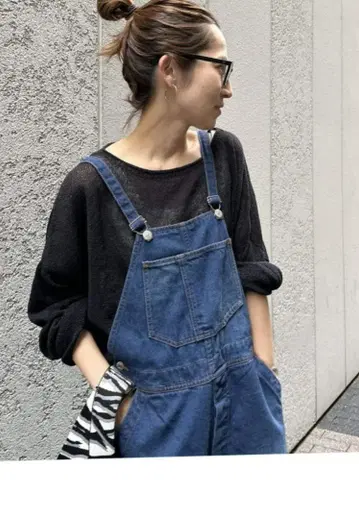 2025SS 프레임워크 워셔블 뉴앙스 와이드 풀오버