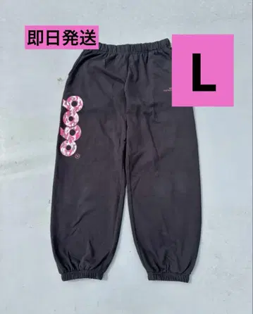 9090 9090 OG Logo Sweat Pants BLACK PINK