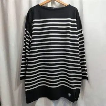 레어 [ size 8 ] ORCIVAL 오르치발 바스크 롱T 보더 긴팔