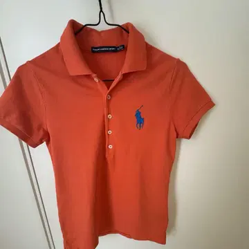 Ralph Lauren Sport 오렌지 피케 셔츠 S