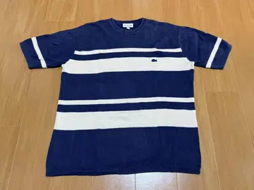 LACOSTE 스트라이프 티셔츠 L 사이즈