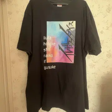 이레귤러스 ENCORE 티셔츠 블랙