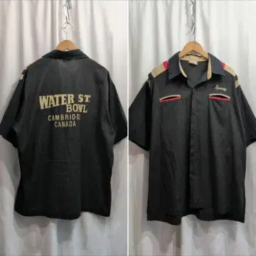USA 제작 70년대 Vintage King Luuie 볼링 셔츠 XL