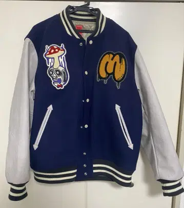 MSSD 자수 바시티 자켓 XL