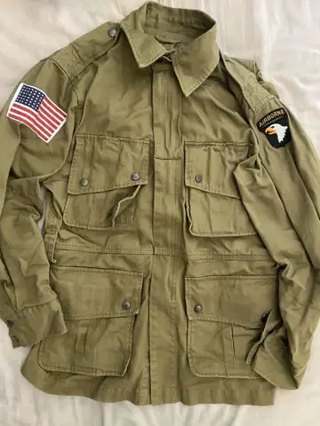 미군 WW2 낙하산 트루퍼 자켓 제101 공수사단