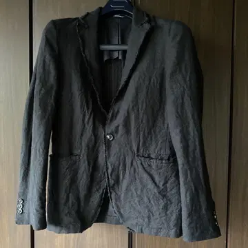 Junhashimoto 준하시모토 린넨 자켓 블랙 사이즈 3