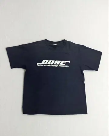 BOSE 티셔츠 anvil 바디 90년대 네이비