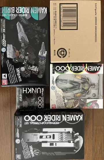 피규아트 가면라이더 오즈 5개