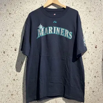 00s MLB MARINERS ICHIRO 51 프린트 티셔츠 2008