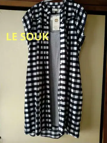 미사용, 택 포함 LE SOUK 롱 셔츠 튜닉 겉옷