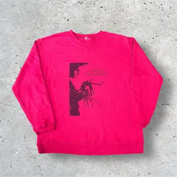 에드워드 가위손 프린트 맨투맨